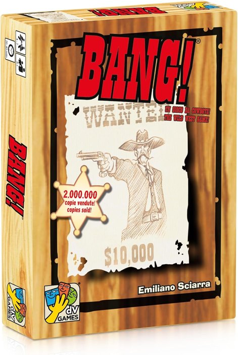 Bang! (card game) game box