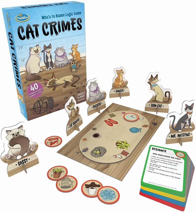 Cat Crimes game box