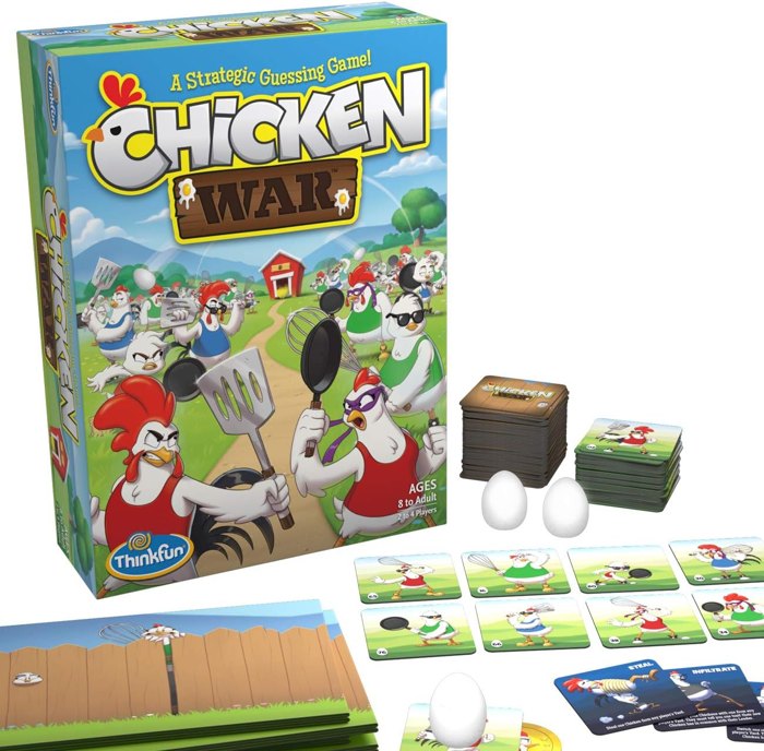 Chicken War game box