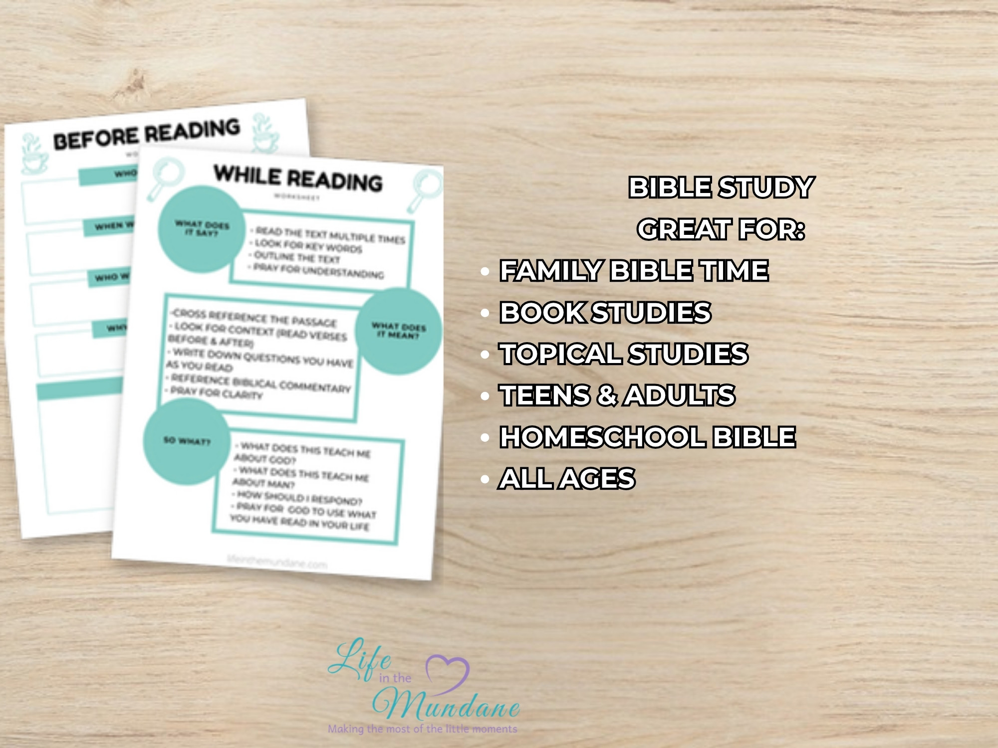 Digging Deeper printable - great for