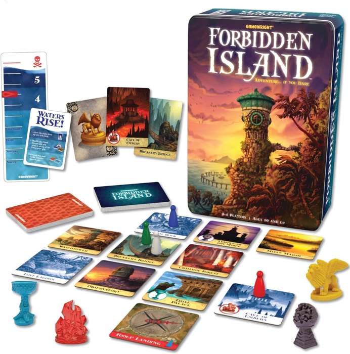 Forbidden Island game box