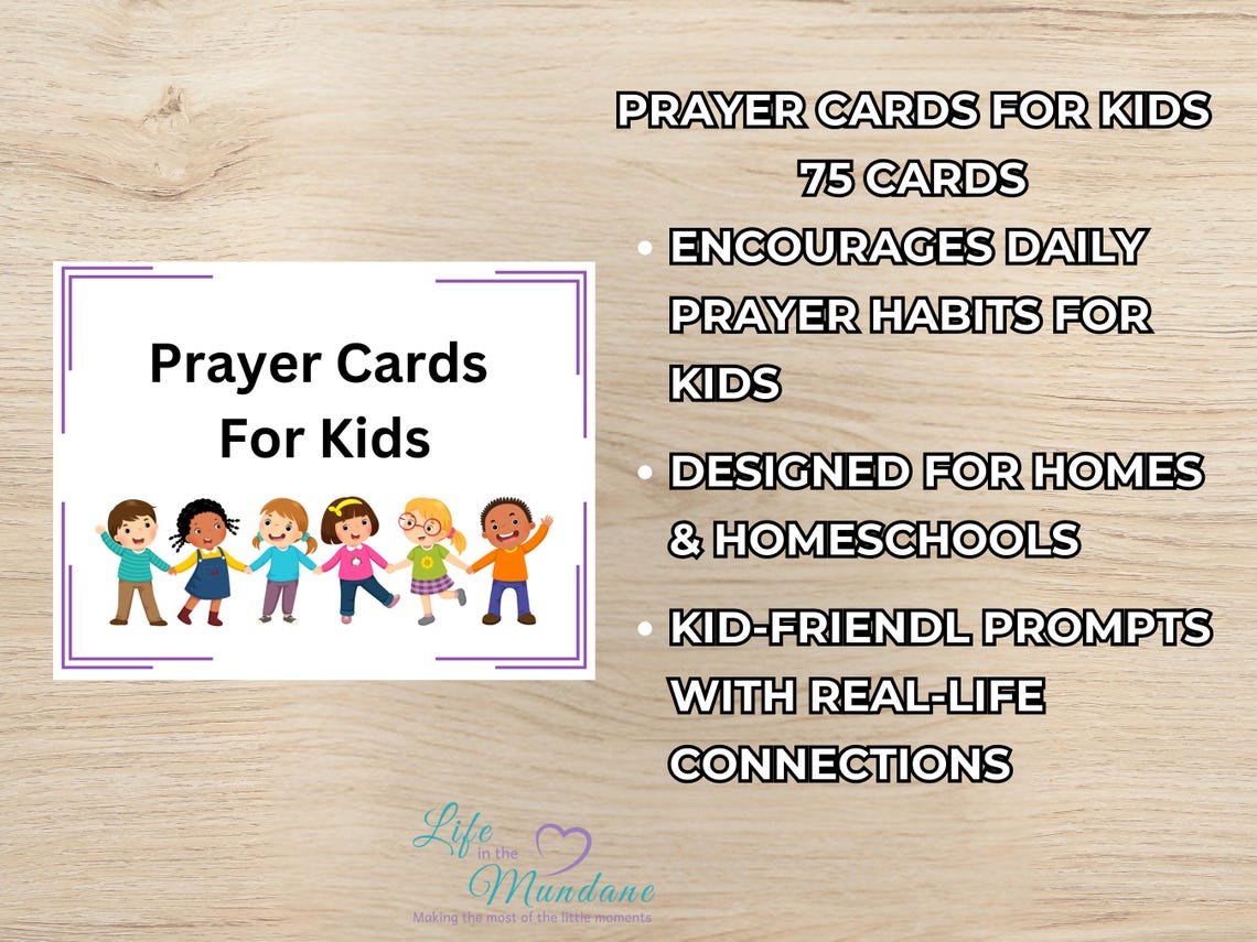 Prayer Cards For Kids (image 2)