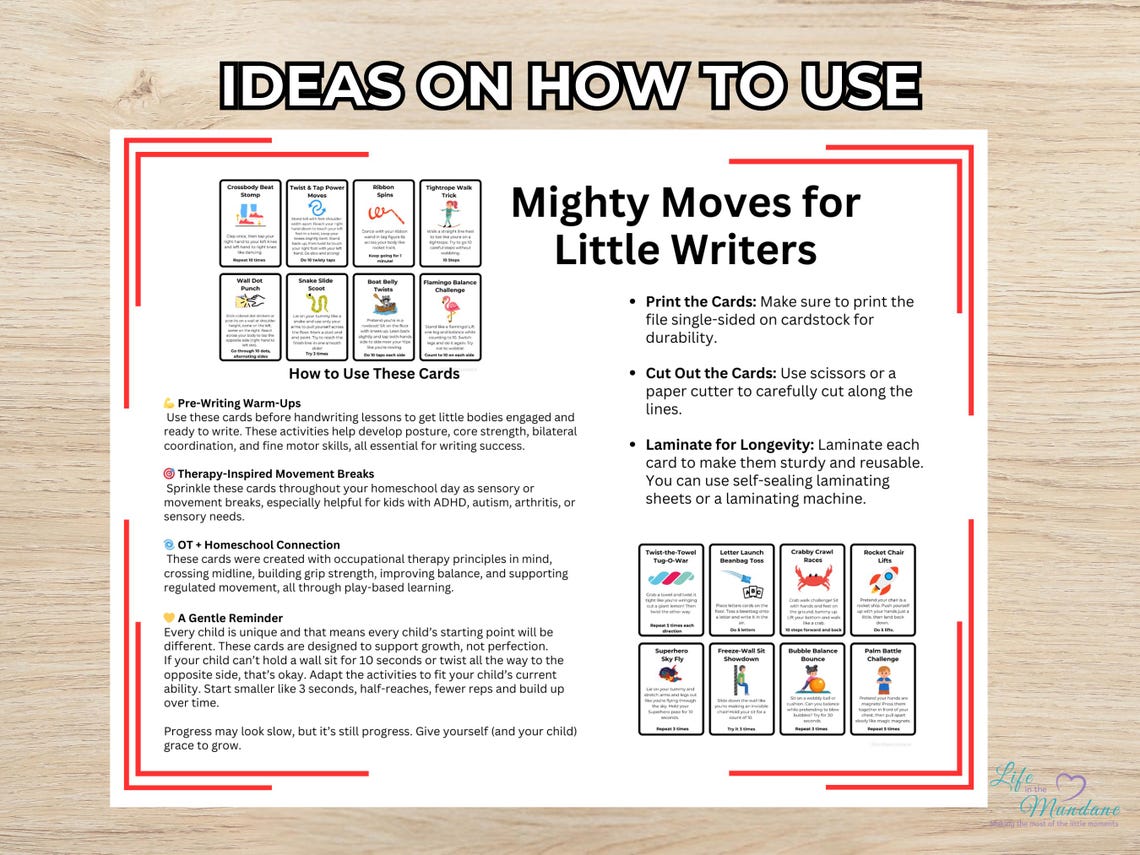 Mighty Writers Moves for Littles (image 4)