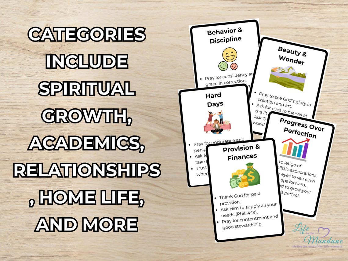 Prayer Cards Combo Pack – 3 Printable Sets (image 5)