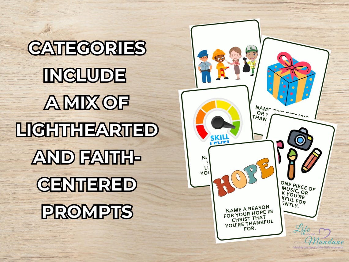 Thankfulness Cards Bundle- Volume 1 & 2 (image 3)