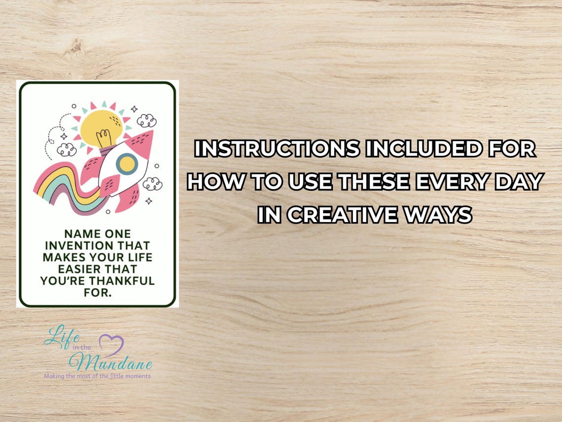 Thankfulness Cards Pack Volume 2 - Printable Activity Cards (image 3)