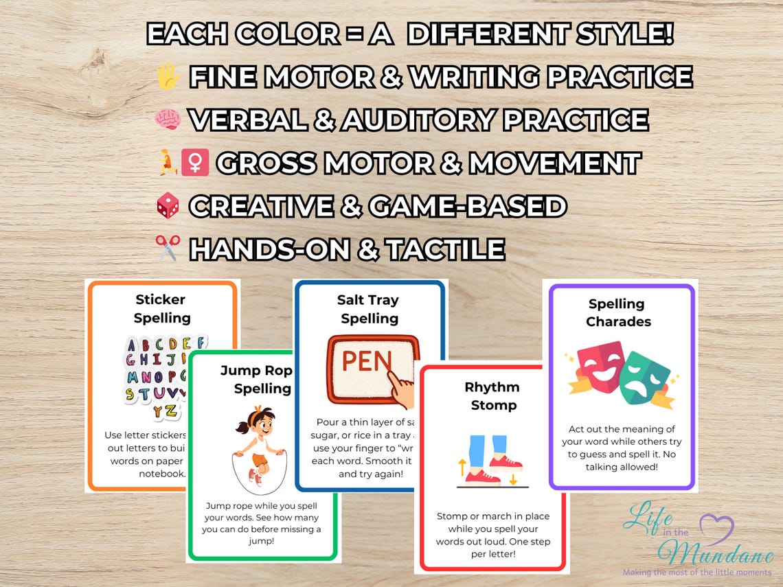 Mighty Spellers Active Review Cards (image 3)