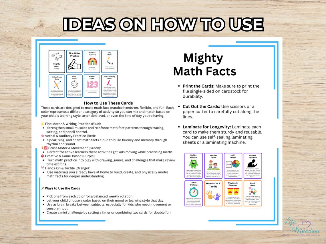 Mighty Math Facts (image 4)