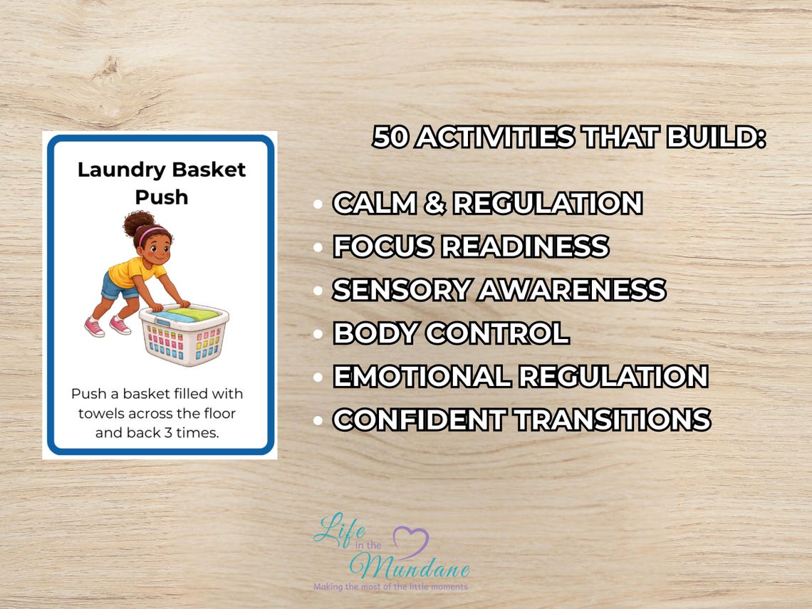 Sensory Reset Cards for Kids (image 2)