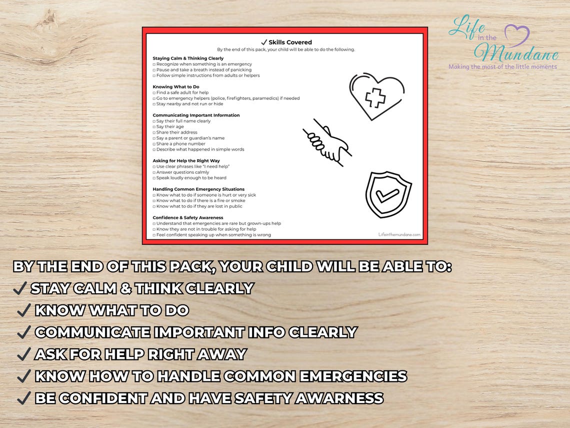 Everyday Life Skills Volume 2: Emergency Skills Pack (image 3)