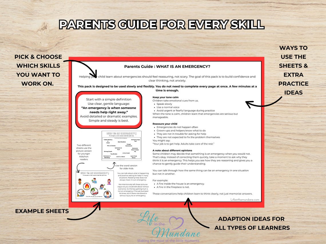 Everyday Life Skills Volume 2: Emergency Skills Pack (image 2)