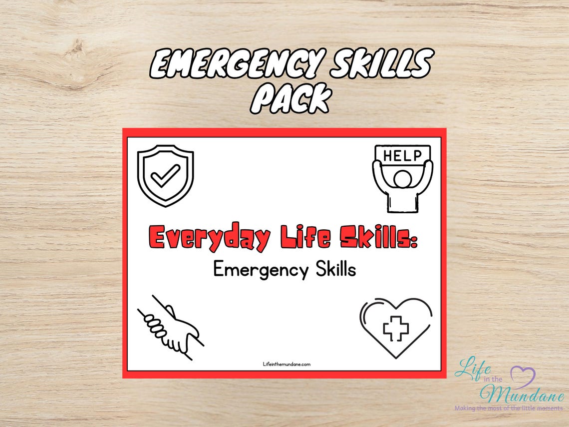 Everyday Life Skills Volume 2: Emergency Skills Pack