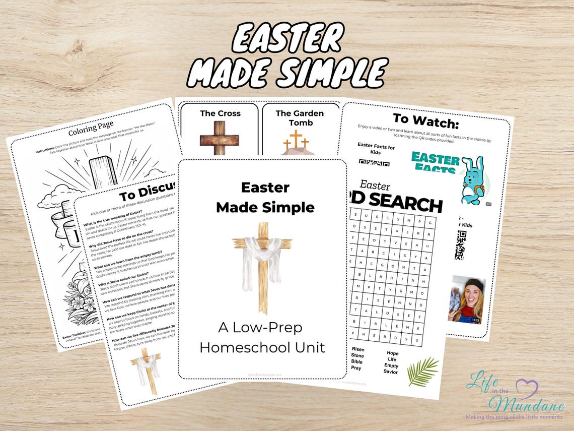 Easter Made Simple Printable