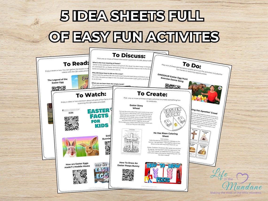 Easter Made Simple Printable (image 2)