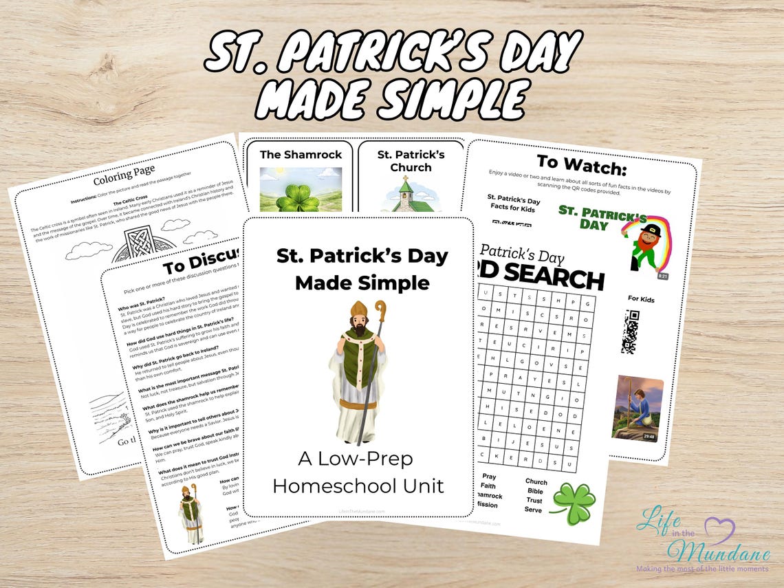 St. Patrick's Made Simple Printable