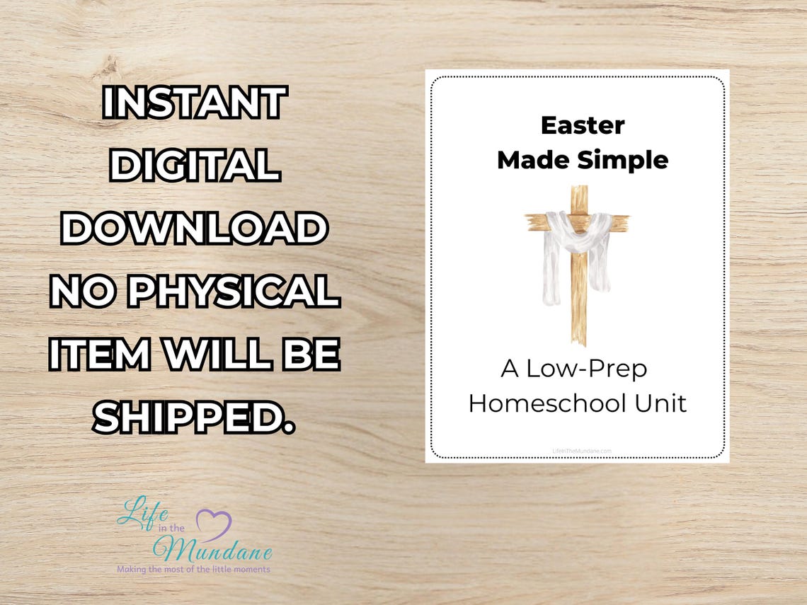 Easter Made Simple Printable (image 5)