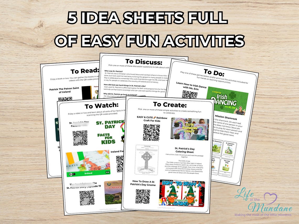 St. Patrick's Made Simple Printable (image 2)