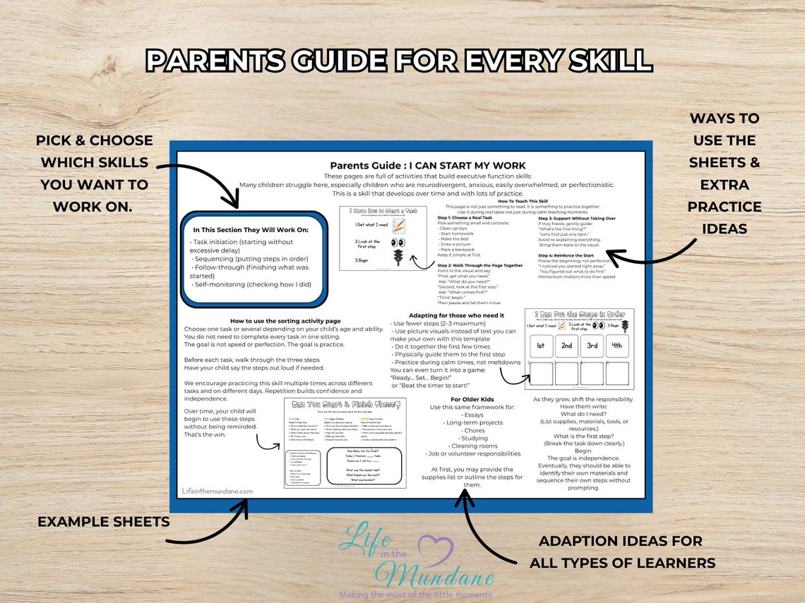 Everyday Life Skills Volume 3: Following Directions & Finishing Tasks (image 2)