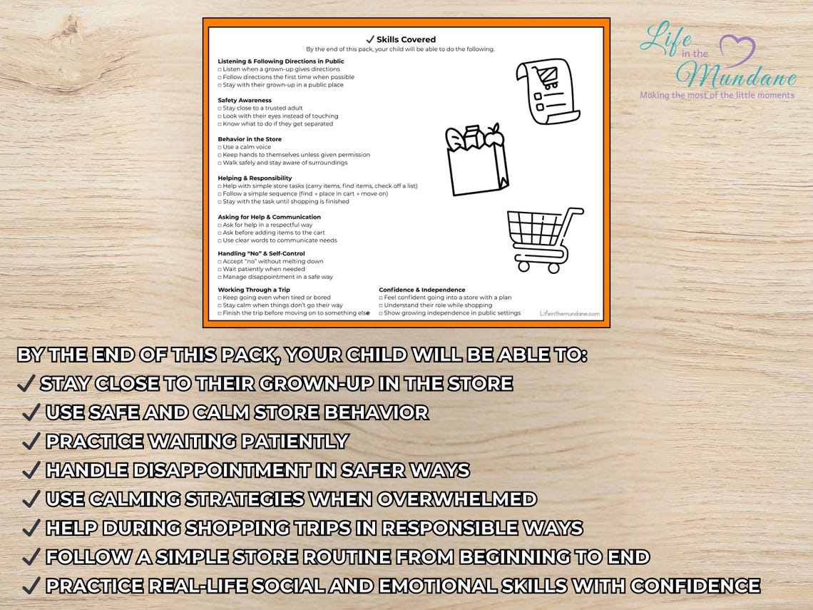 Everyday Life Skills Volume 4: At the Store with Mom & Dad (image 3)