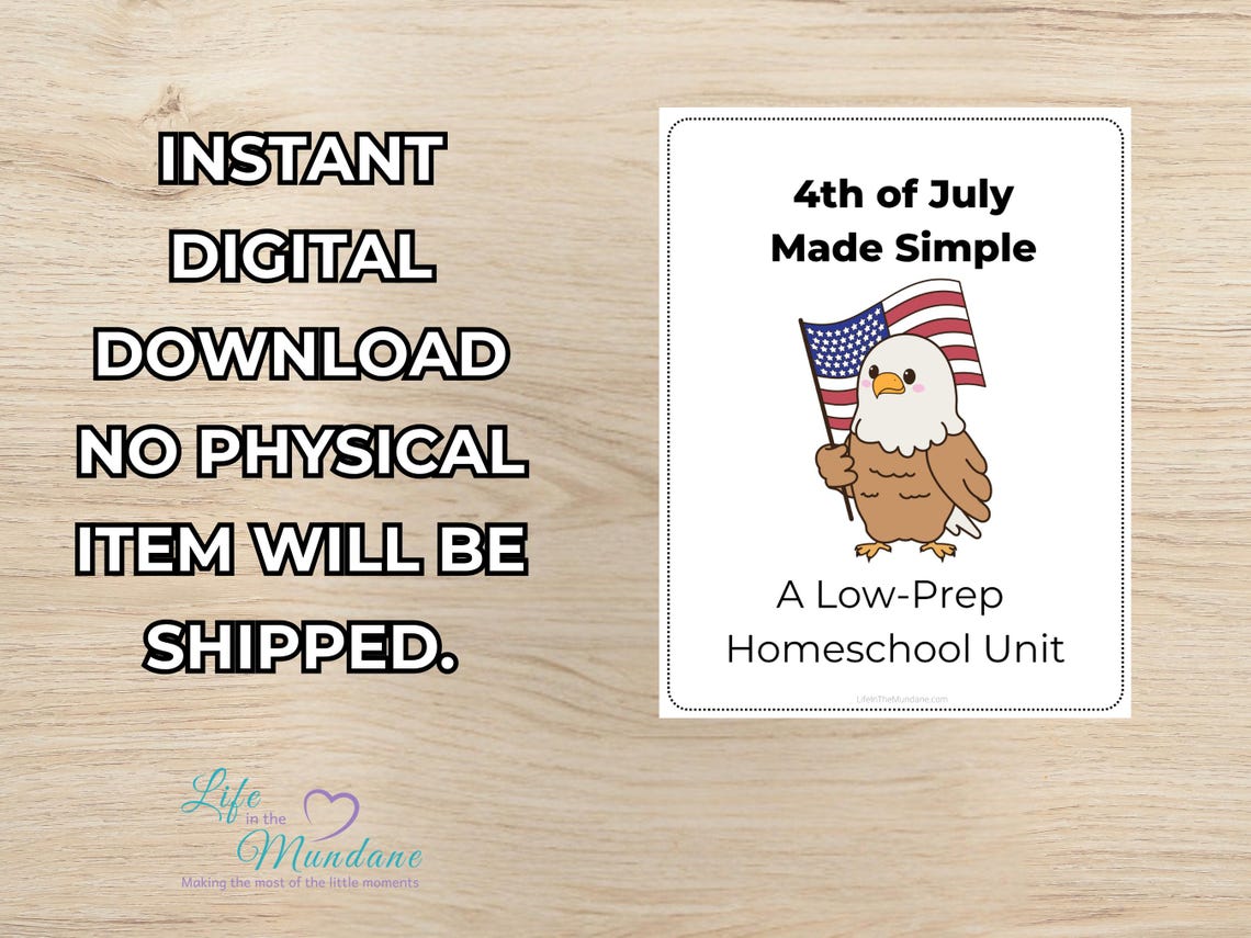 4th of July Made Simple Printable (image 5)