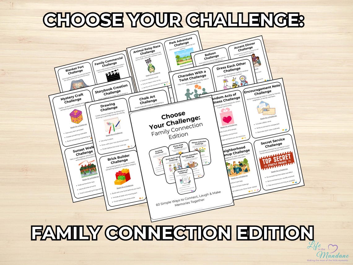 Choose Your Challenge: Family Connection Edition