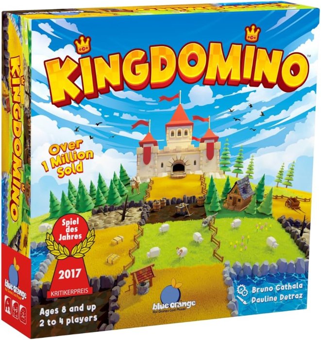 Kingdomino (and Queendomino) game box
