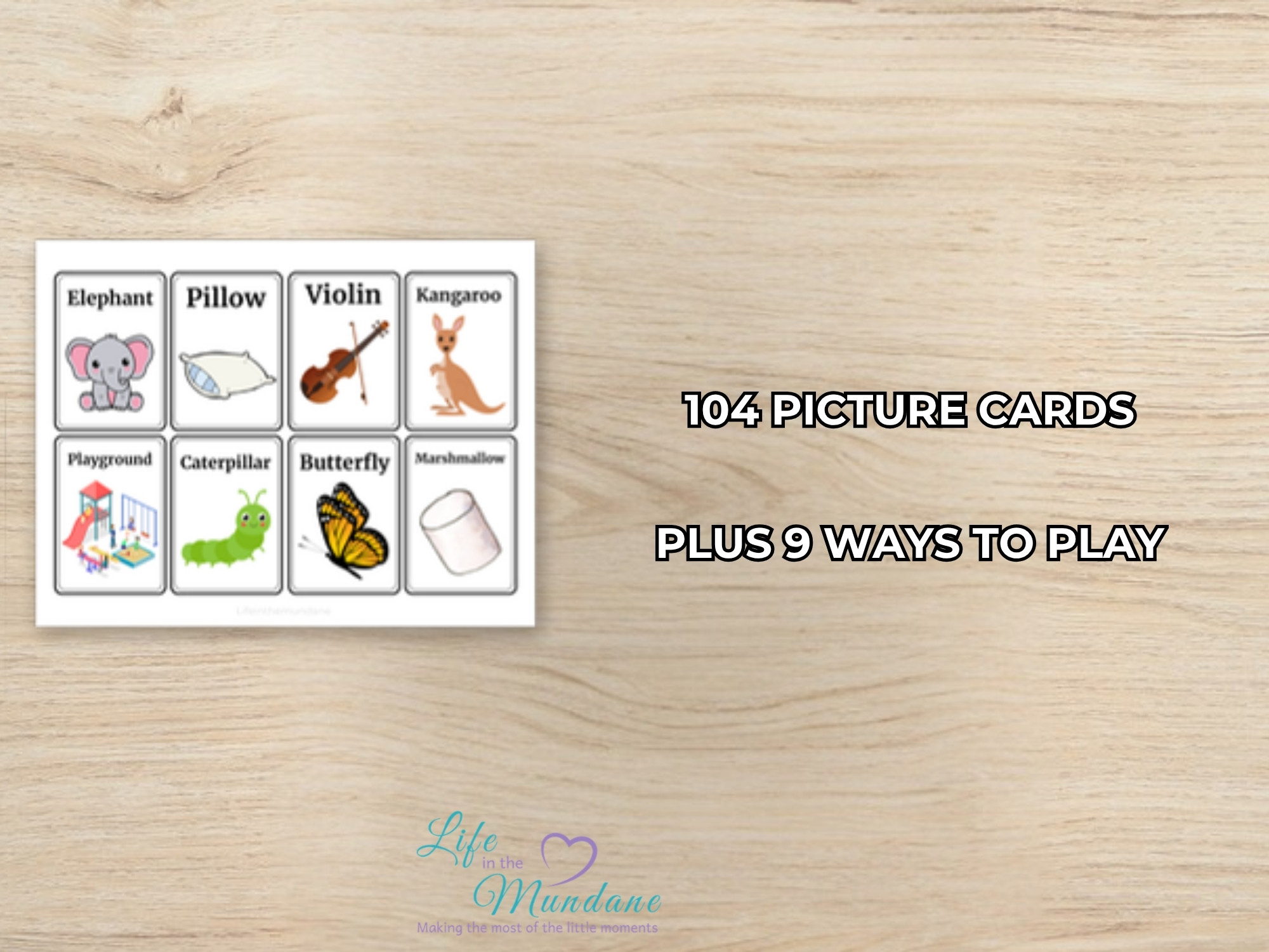 Phonemic Awareness printable - sample page