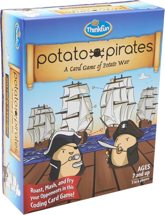 Potato Pirates game box