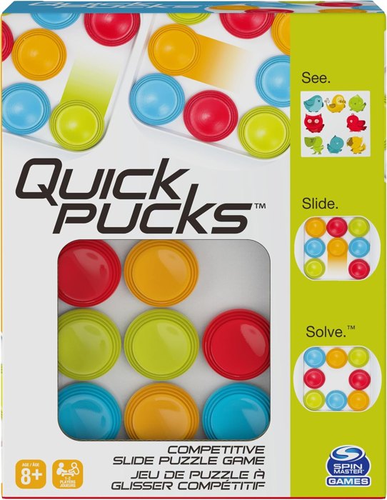 Quick Pucks game box