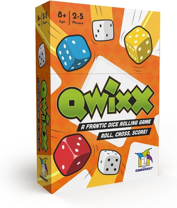 Qwixx game box