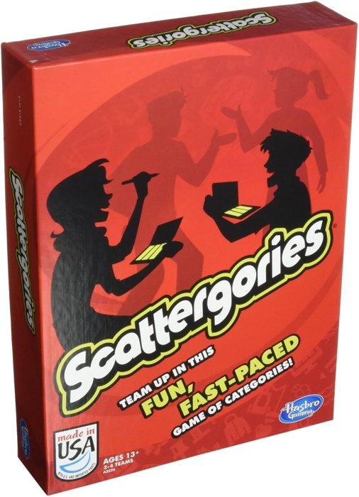 Scattergories game box