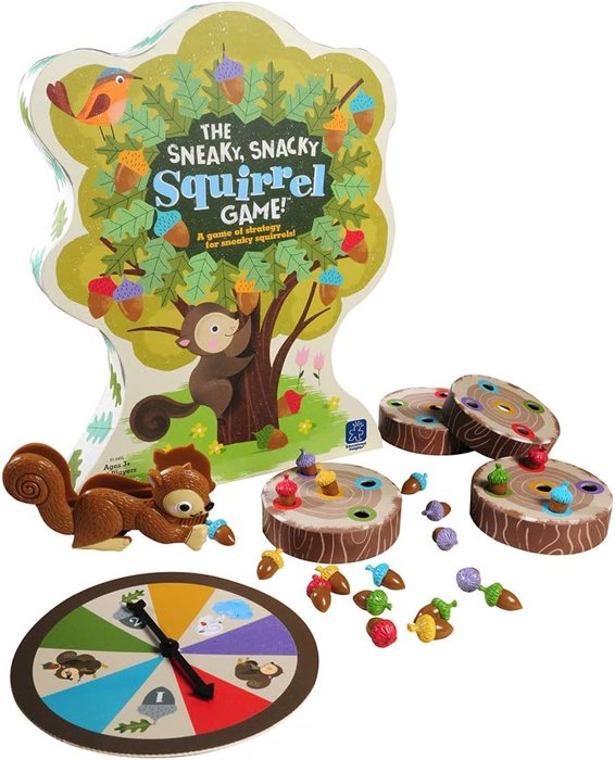 Sneaky Snacky Squirrel (and the rest of the series) game box
