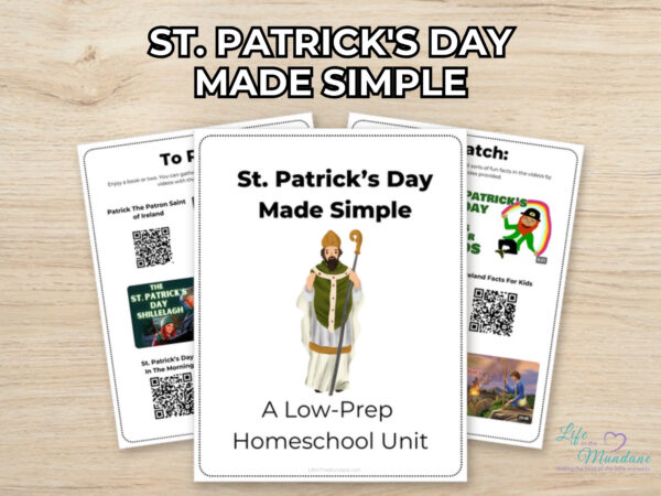 St. Patrick's Day Made Simple printable from Life in the Mundane