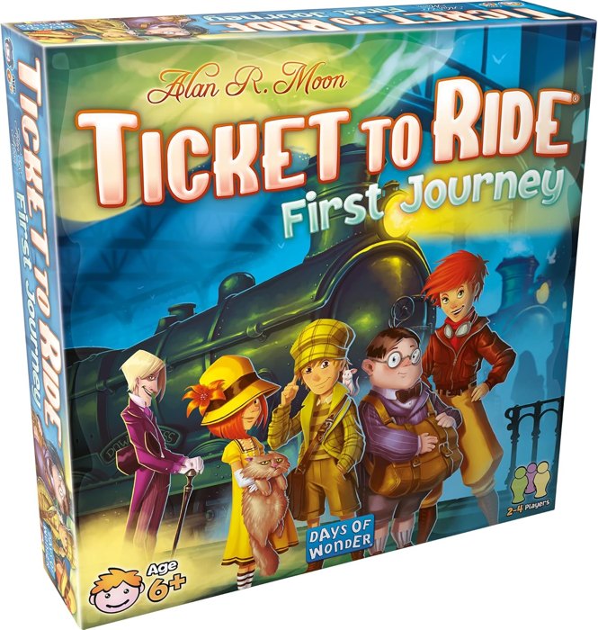 Ticket to Ride: First Journey game box