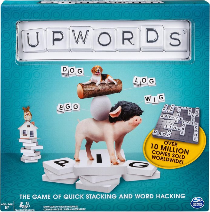 Upwords game box