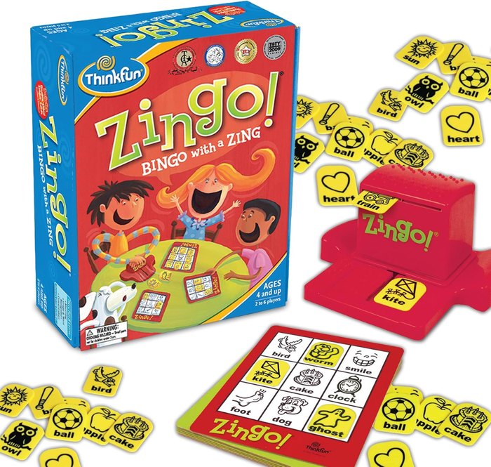 Zingo! game box